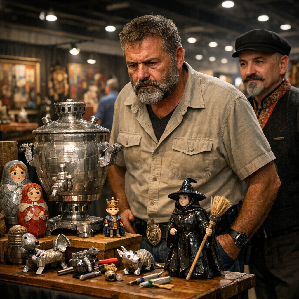 The Matter of the Duct Tape Trash-Art